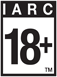 IARC 18+ rating icon